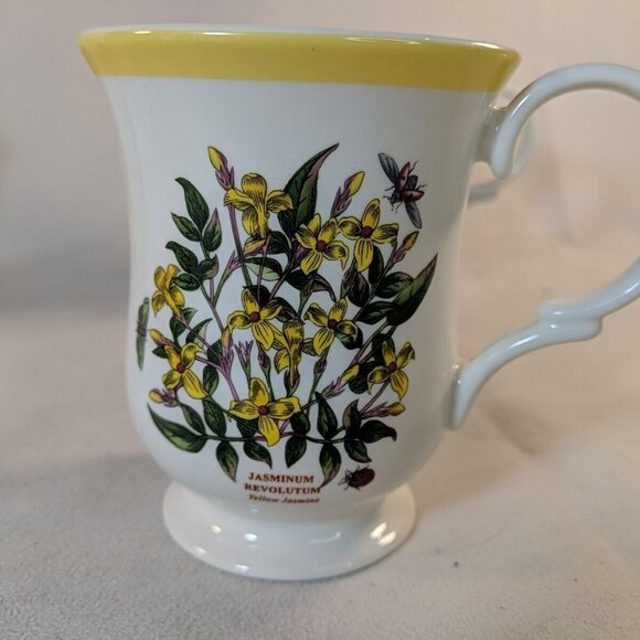 Portmeirion Botanic Garden 4 Set Mugs Floral T1901 T1801 Terrace Lot Pedestal - Picture 8 of 14